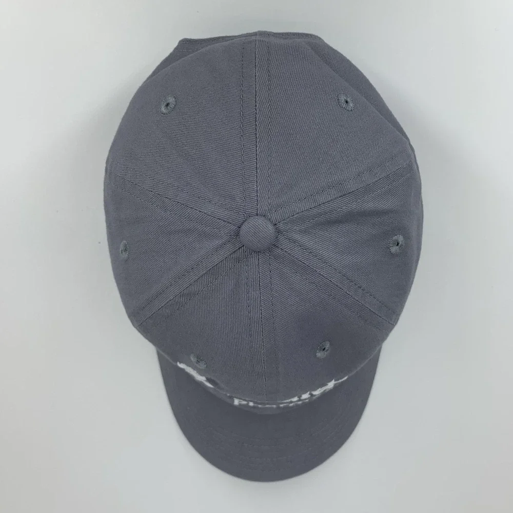 OU Health Pharmacy Hat Oklahoma Sooners Gray Adjustable Lightweight Baseball Cap